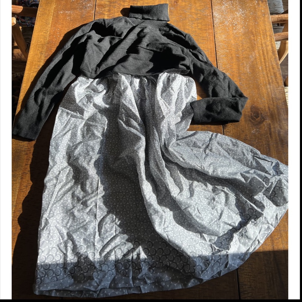 One child turtleneck dress